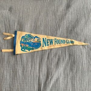 New Found Glory soft fabric pennant